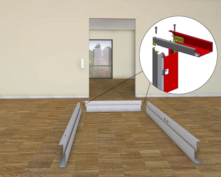 Zarge Duo 15Z ECON3, 3-teilig transportzerlegt