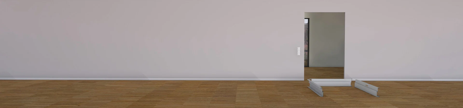 Duo 15Z ECON3 in einer hellen Wand